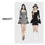 OWO2077 - Elegant Edging Mini Dress logo
