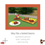 littlbowbub bbq ribs & baked beans / translation spanish by Monisims logo