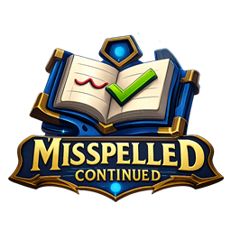 Misspelled - Continued logo