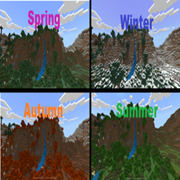 Seasons Addon for Bedrock Edition logo