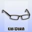 LIN-DIAN Square glasses logo