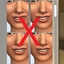 Base game Mouth crease CAS hider logo