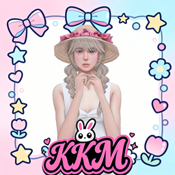 [KKM] hair H6 double Dutch braids logo