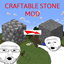 Craftable stone logo