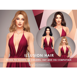 SONYASIMS - ILLUSION HAIR logo