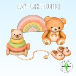 Cozy Bear Kids Clutter logo