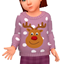 RUDOLPH - toddler sweater logo