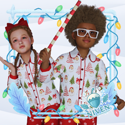 Winter Break Collection - Xmas Pajamas Children Unisex logo