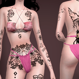 Bones And Roses Tattoos project image
