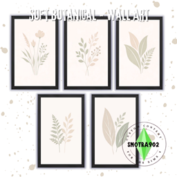 Soft Botanical - Wall Art