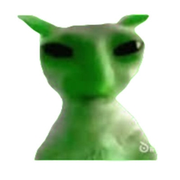 Mc Green alien cat's (kinda) horror ultra peak pack logo