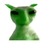 Mc Green alien cat's (kinda) horror ultra peak pack logo