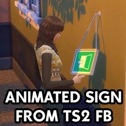 TS2 OpenClose Sign for TS4 H&B logo