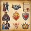 🏰💕 Medieval Relationship Icons Override logo
