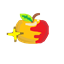 Golden Apple Rebudgeted logo