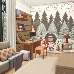 Nordic Inspired Kids Bedroom