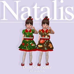 Dress N04 toddlerⁿᵃᵗᵃˡⁱˢ