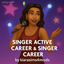 Singer Active Career & Career by kiarasims4mods - Tradução PTBR logo