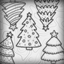Mini Christmas: Trees Tattoo Pack logo