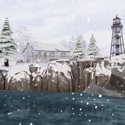 Winter By The Sea - Loading Screen logo