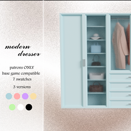 [LANA] modern dresser