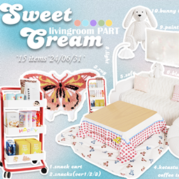 [LANA] Sweet Cream Set（livingroom PART) logo