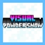 Visual powder snow logo