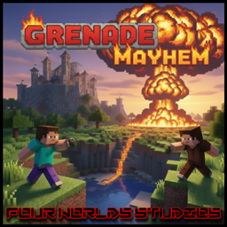 Grenade Mayhem by Four logo