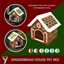 Gingerbread House Pet Bed logo