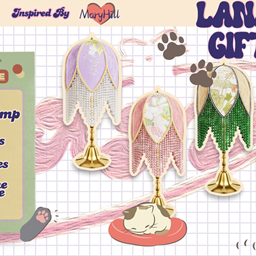 [LANA] Vintage lamp logo
