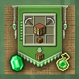 VillagerWorkersAdditonalCrafts logo