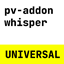 pv-addon-whisper logo