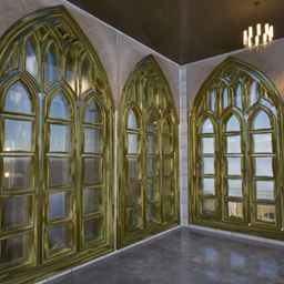 Gothic Cathedral Window logo