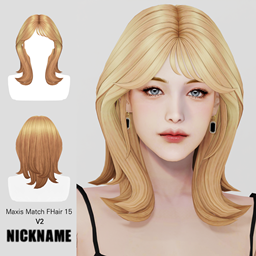 Maxis Match FHair 015 V2 logo