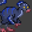 Tox's Troodon Ostrich logo
