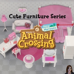 Cute Furniture Series - Animal Crossing New Horizons logo