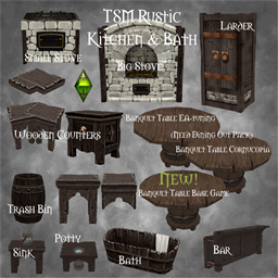 TSM Medieval Rustic Kitchen & Bath logo