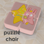 Puzzle chair logo