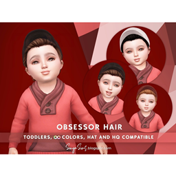 SONYASIMS - OBSESSOR HAIR TODDLERS project image