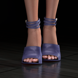 Strappy Fish Mouth Heeled Sandals project image