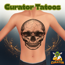 Curator Cracked Head CCH001 - Base game compatible logo