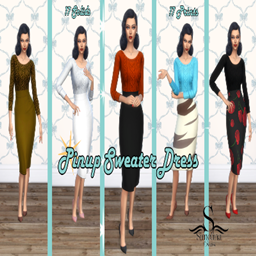 Sweater Pinup Dress logo