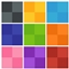 Modern wool textures logo