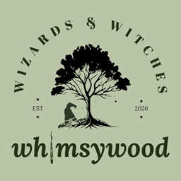 Whimsywood Wizards and Witches logo