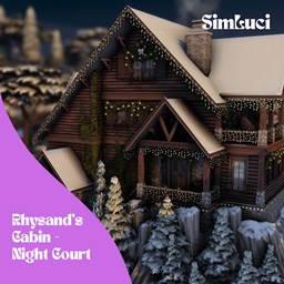 Rhysand’s Log Cabin | Night Court | ACOTAR-inspired build project image