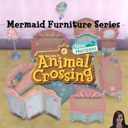 Mermaid Furniture Series - Animal Crossing New Horizons logo