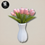 Tulips in vase logo