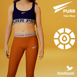 PURR Kids Wear - Athlete Sports Outfit Set #019 logo