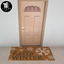 Hello Winter doormat logo