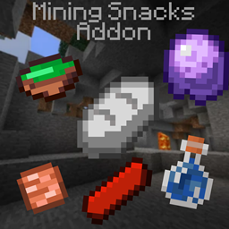 Mining Snacks Addon - Minecraft Bedrock Addons - CurseForge